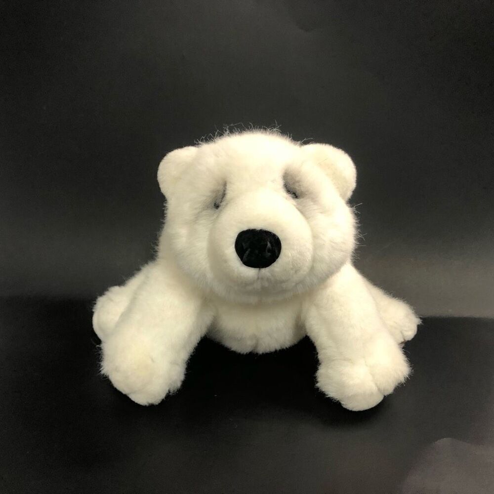 dakin polar bear lou rankin friends fairbanks jr applause plush 10 inch fuzzy